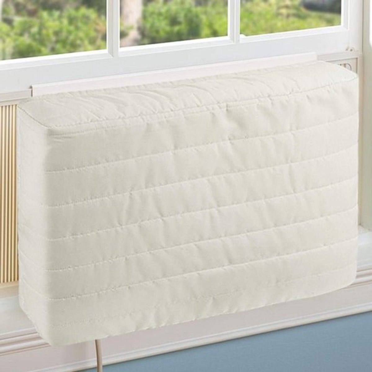 COSFLY Indoor Air Conditioner Cover AC Unit Covers for Indoor 53.3 x 38 x 7.5 cm (L x H x D)