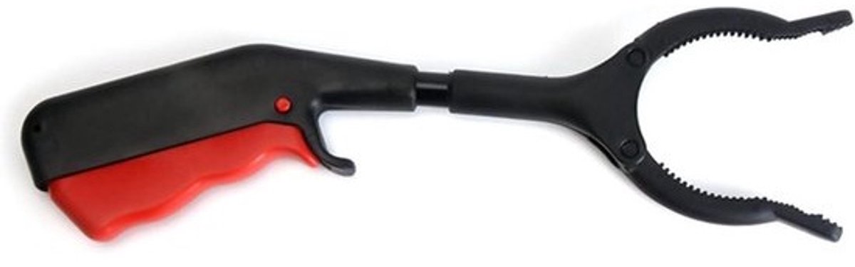 Grijper Reacher Tool - Prullenbak Stick - Afval Oppakken - Sterke Antislip Grip - 29 cm - Zwart
