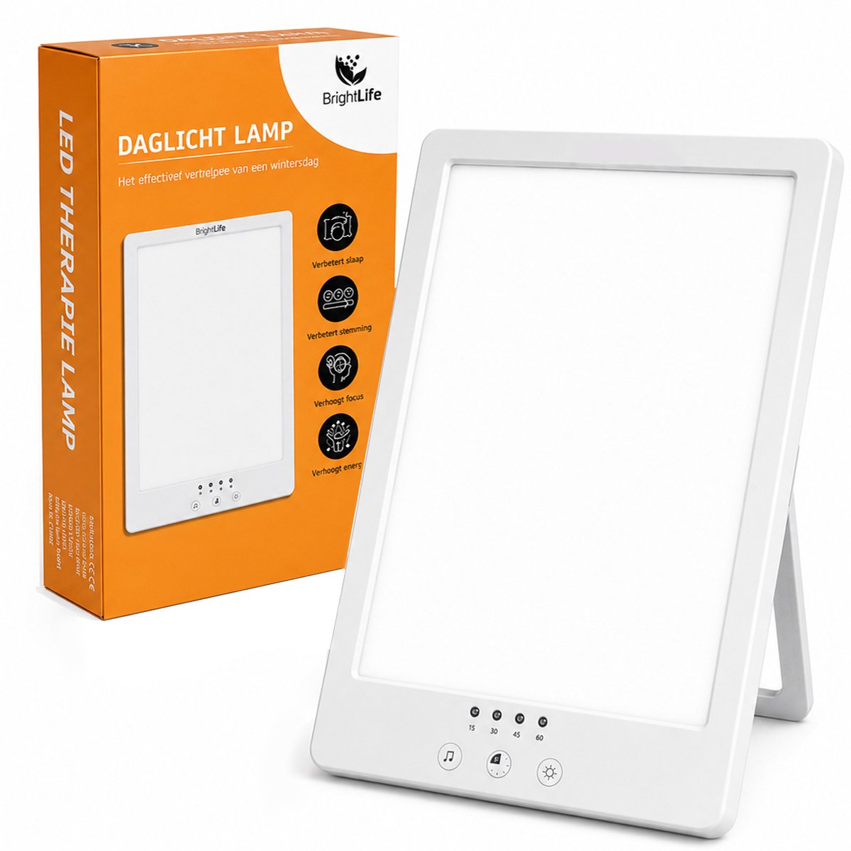 Bol.com BrightLife Daglichtlamp - Lichttherapie lamp - Energielamp - Bureaulamp - Hobbylamp - Voor meer Energie - Ideaal tegen W... aanbieding