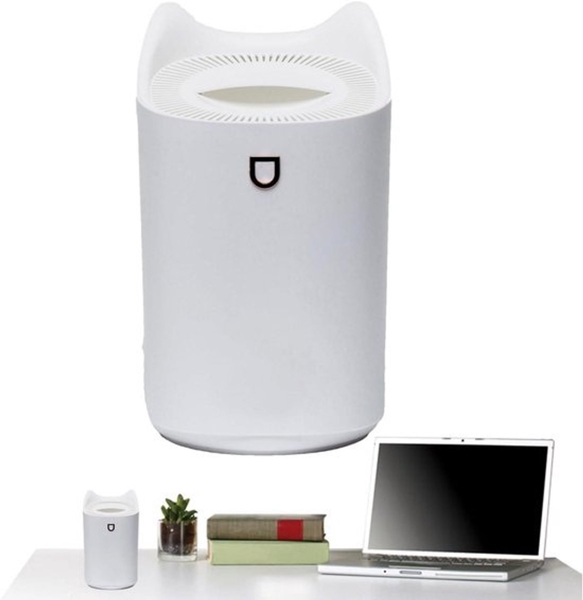 Luchtbevochtiger Kamer - Stille Verdamper - Optimaliseert Lucht - Grote Tank Capaciteit - 3 Liter - Wit