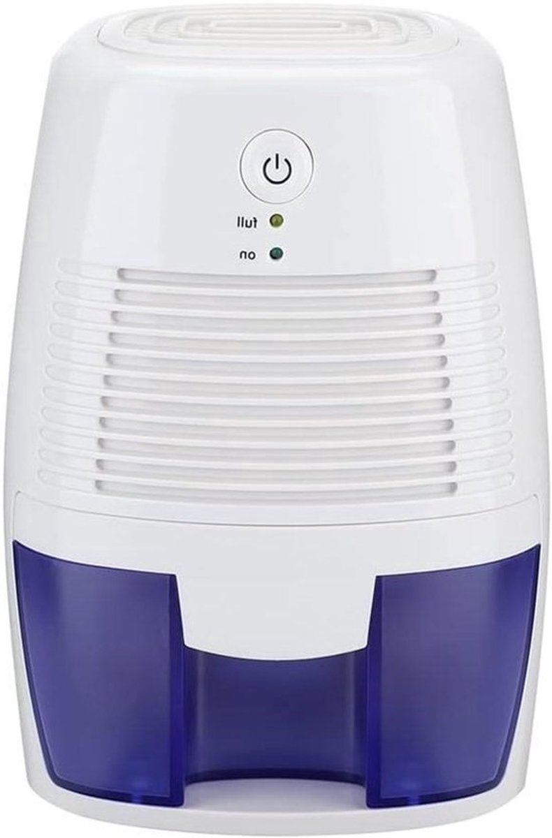 Draagbare Luchtontvochtiger - Vochtvreter - Vochtige Ruimtes - Energiezuinig - 500ml Tank - Wit