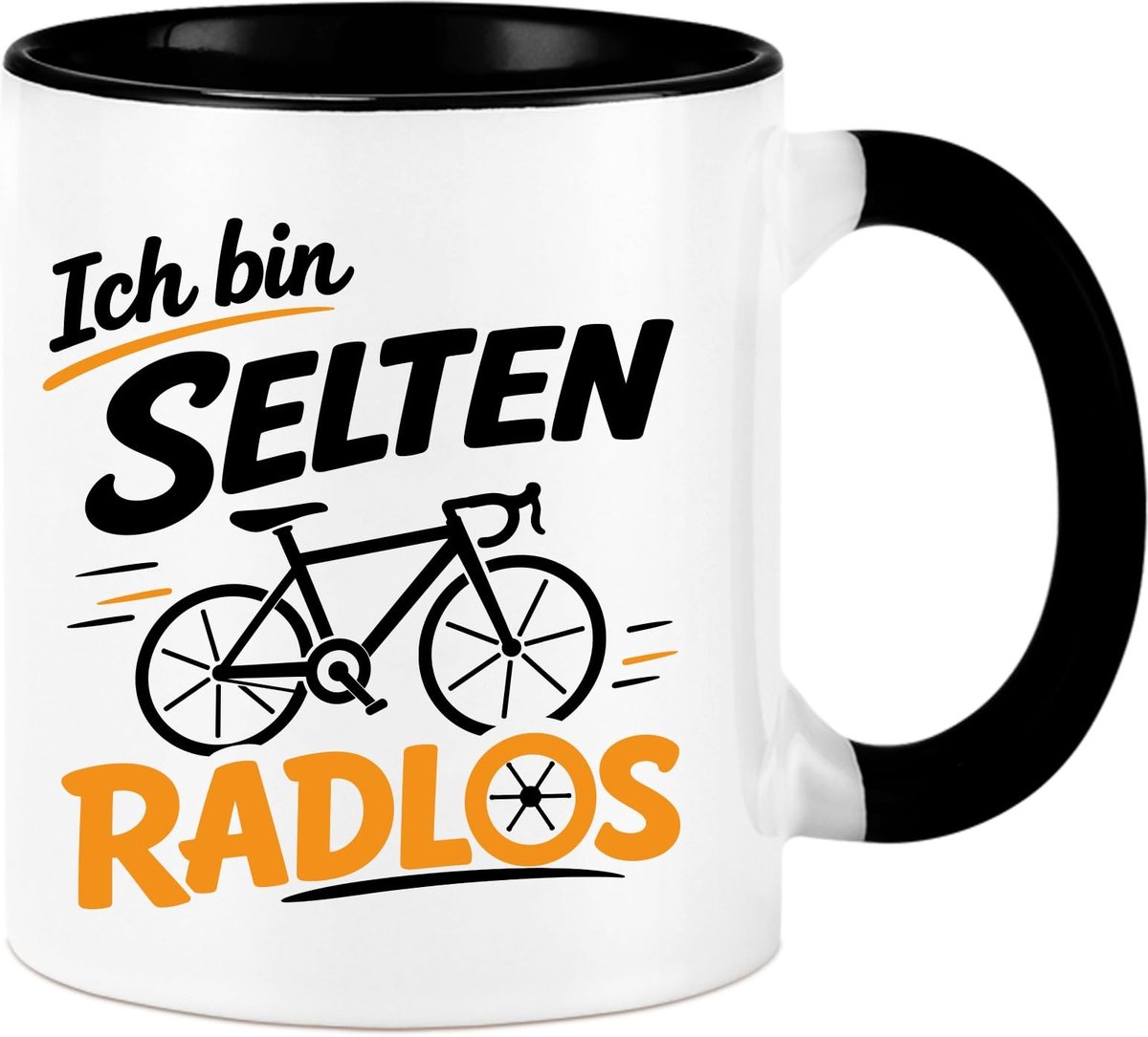 Keramische Koffiemok met Spreuk - 325 ml