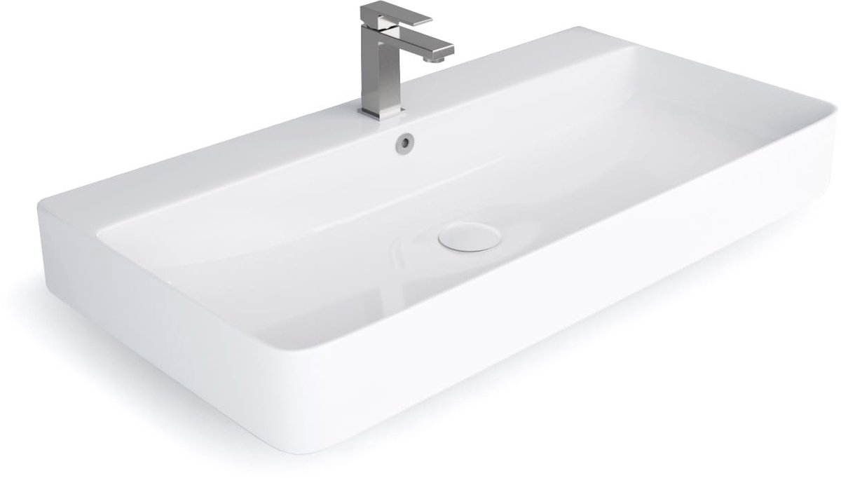 Keramische Wastafel Marbella - 50 cm - Wit