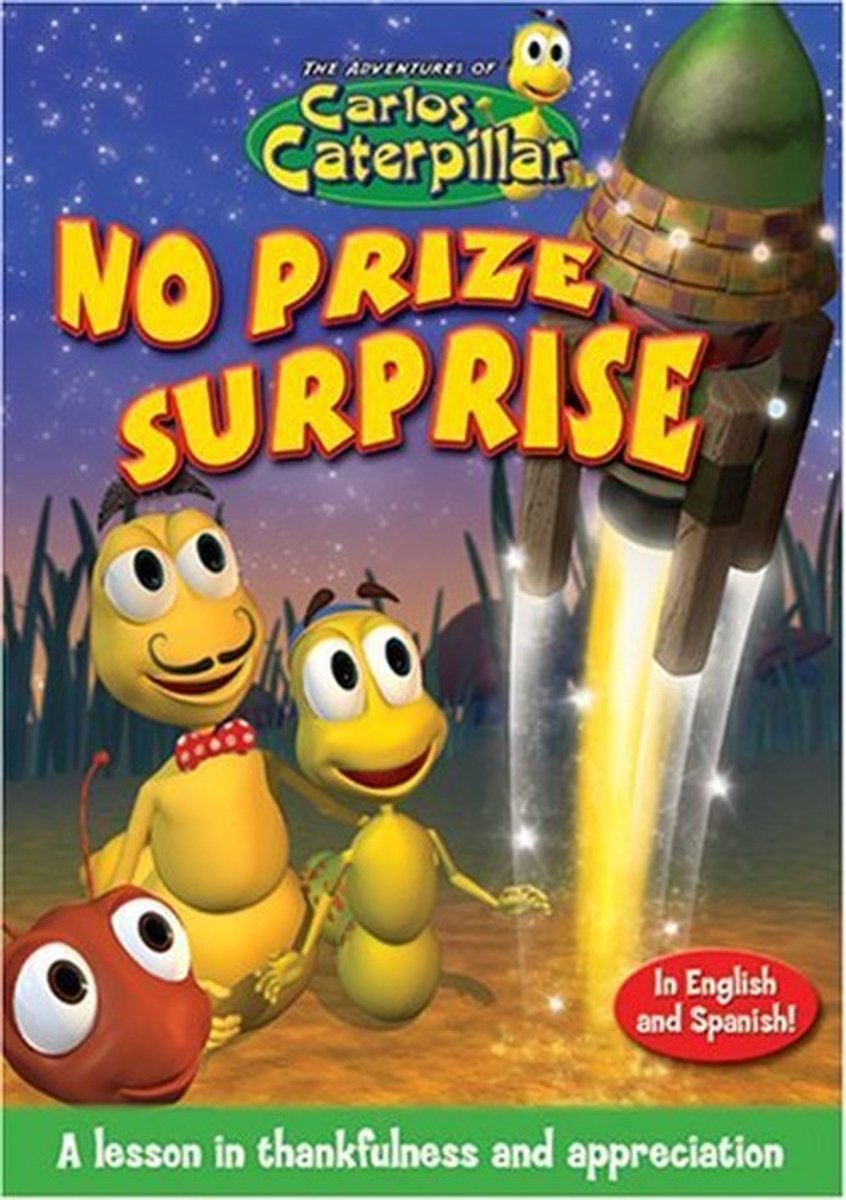 Kinderboek Carlos Caterpillar #3 - Geen Prize Surprise