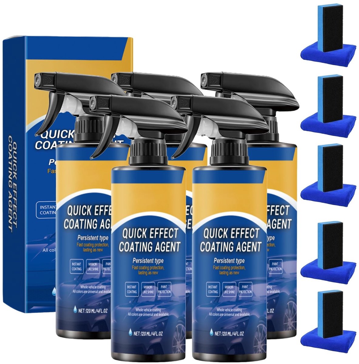 Autocoatingspray - Snelwerkend keramisch coatingmiddel - 120 ml