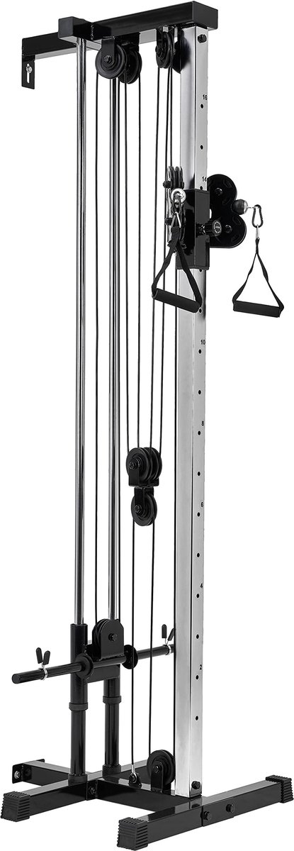 Kabeltrekstation voor Wandmontage - Compacte Homegym