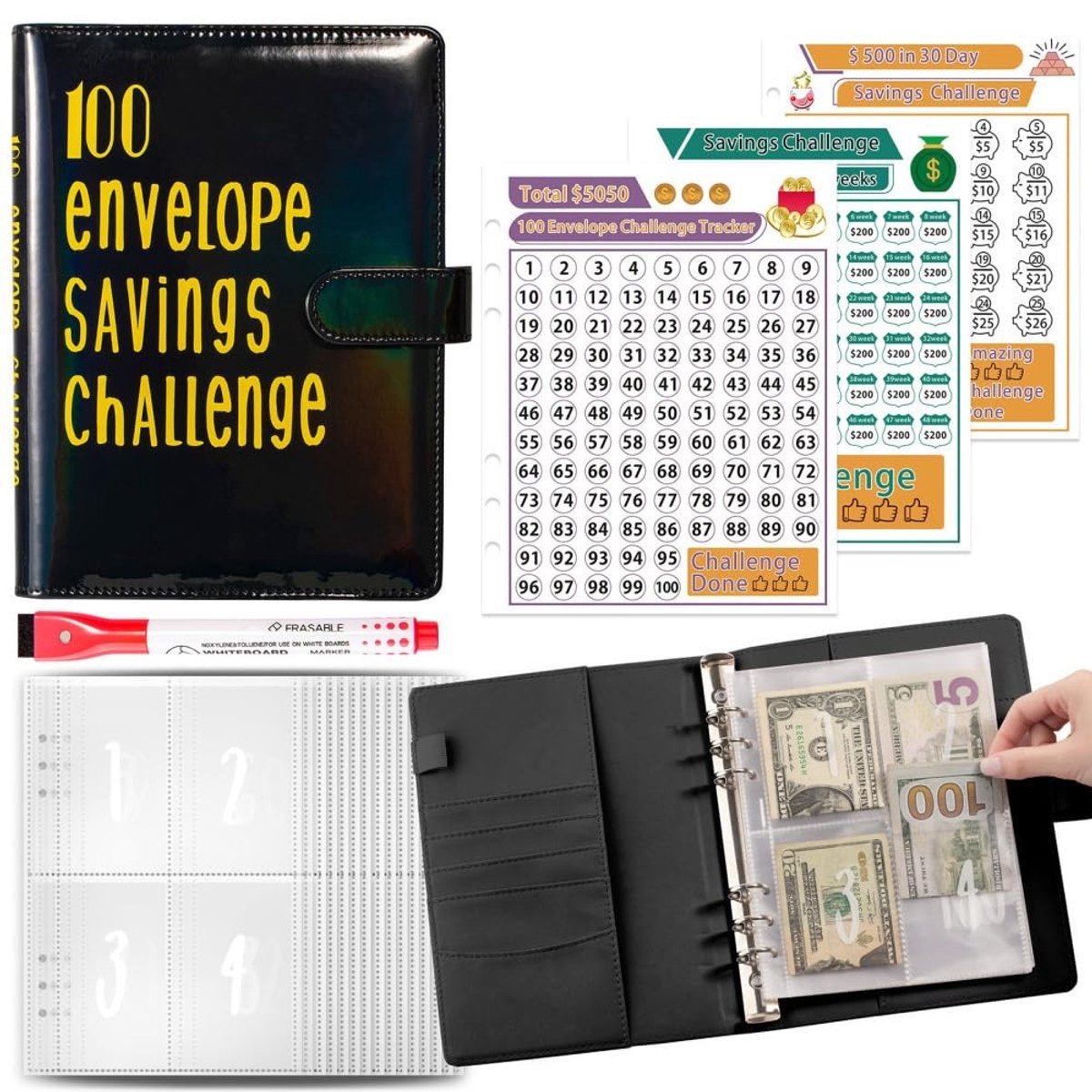 Budget Planner Binder - Eenvoudige en Leuke Manier om Geld te Besparen