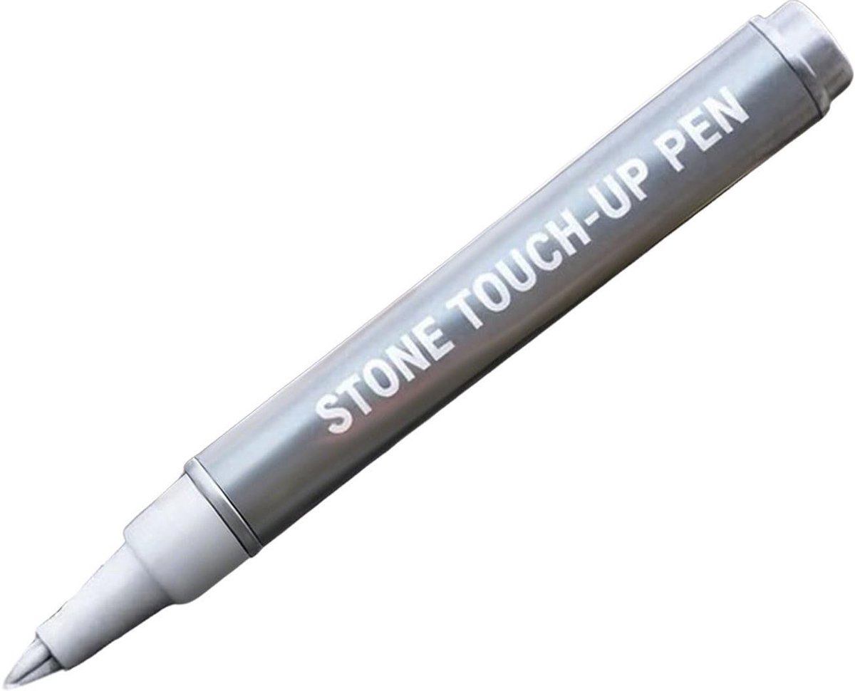 Marker Pen voor inscripties op steen - Zilver, 10 ml