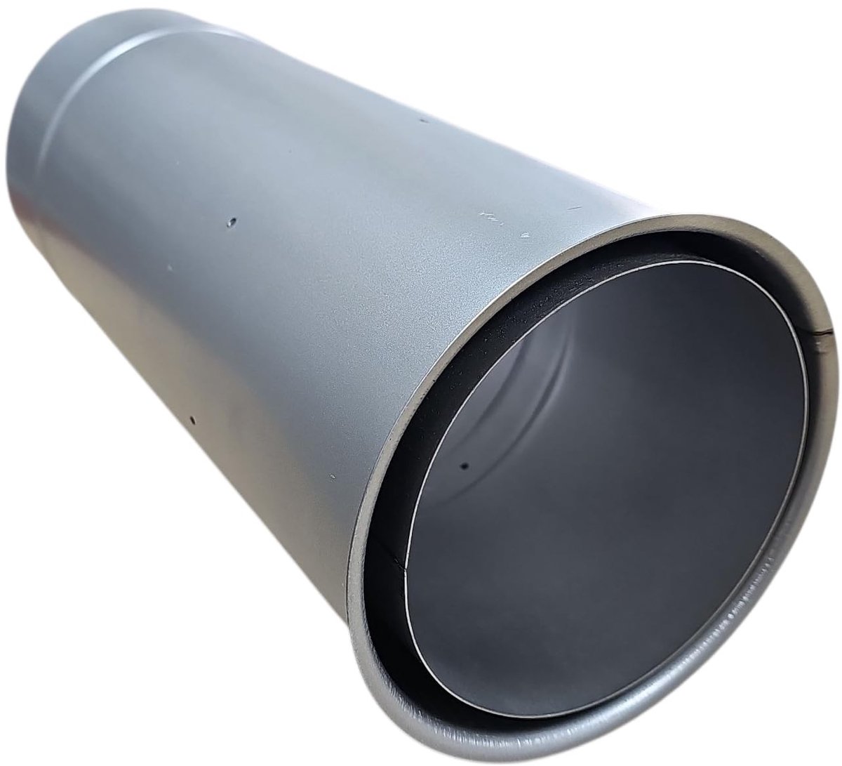Muurmof Ø150 mm - 40 cm lange wandvoering voor rookpijp