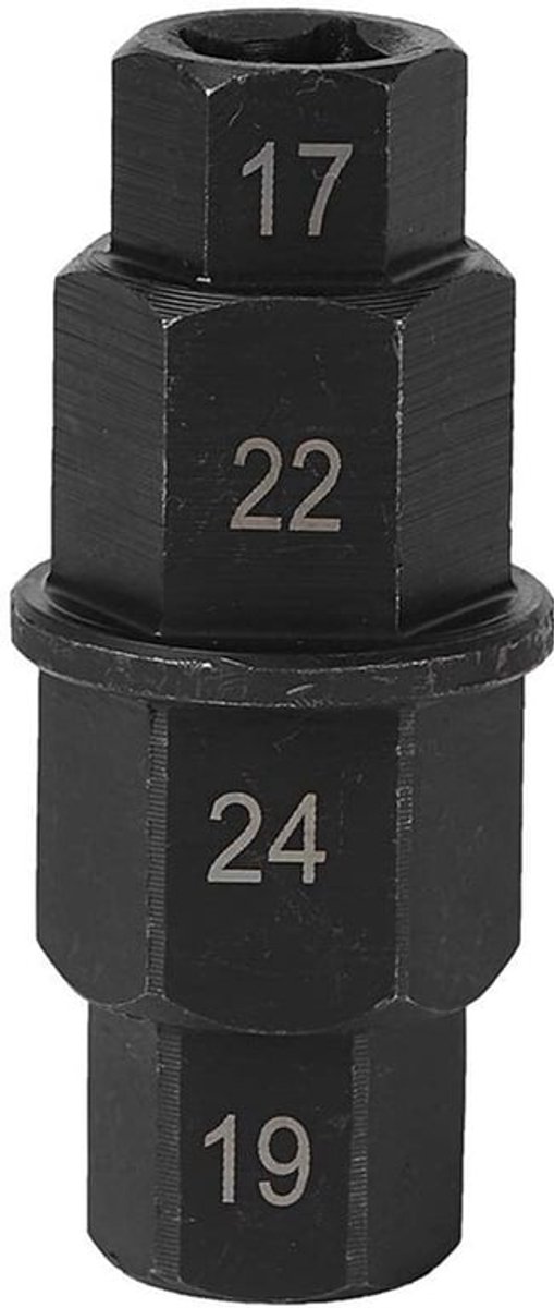 Hex As Tool voor Motorfiets Vooras Wiel, Hex Allen As Spindel Tool 17mm, 19mm, 22mm, 24mm Band Spindel Driver Wrench Reparatie Tool