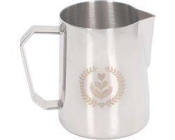 Cappuccino Melkopschuimer 450ML - RVS Mengbeker voor Koffie, Espresso en Latte Art