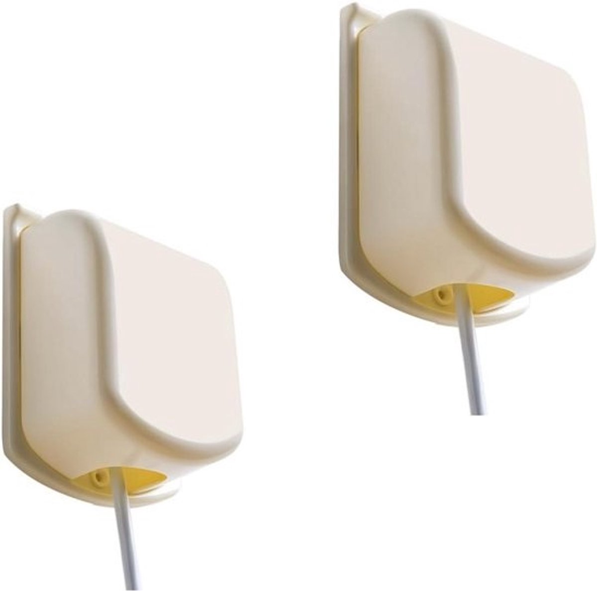 Stekkerbescherming Baby - Stopcontact Beveiliging - Kinderen Beveiligen - Dubbele Beschermranden - 2 stuks - Transparant