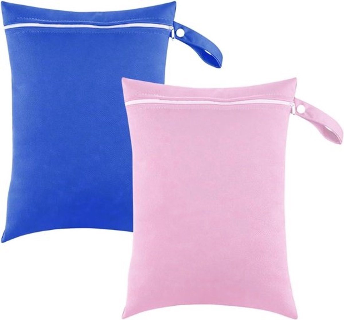 Wetbag 2 stuks - Natte zakken - Reizen en sport - Waterdicht met ritssluiting - 40 x 30 cm