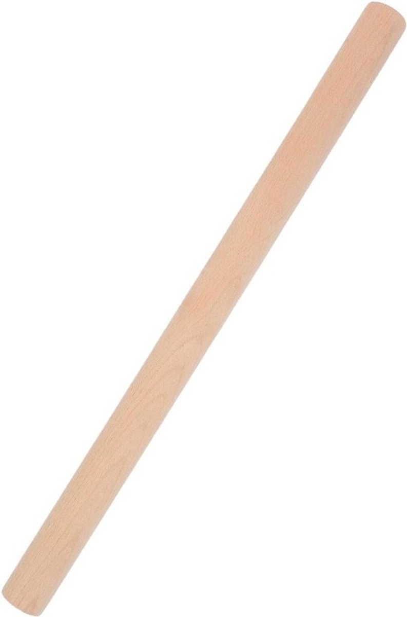 Vervangende Houten Steel - Handvat Tuingereedschap - Tuinonderhoud - Ergonomisch Ontwerp - 50.5 cm Lengte - Lichtbruin
