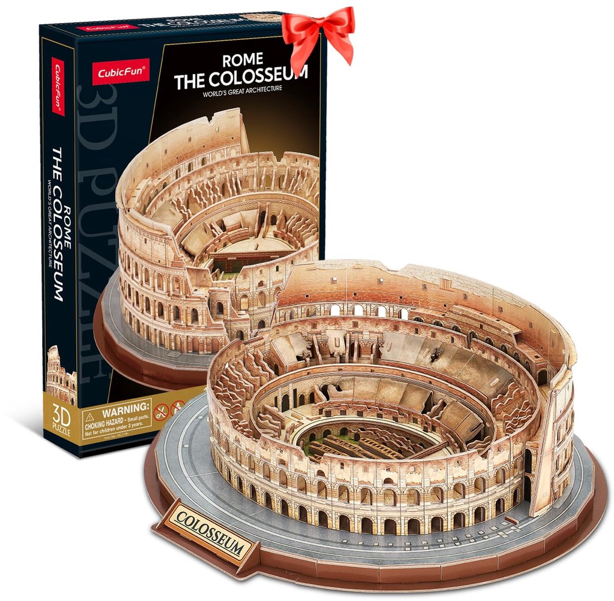 3D Puzzel Colosseum - Italiaans Architectuur Model - 163 Stukken