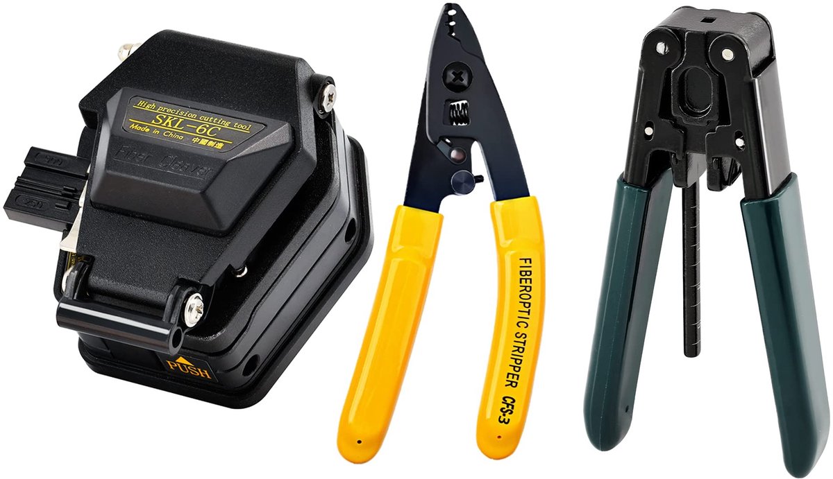 Optical Fiber Cleaver SKL-6C - Ergonomische kabelsnijder