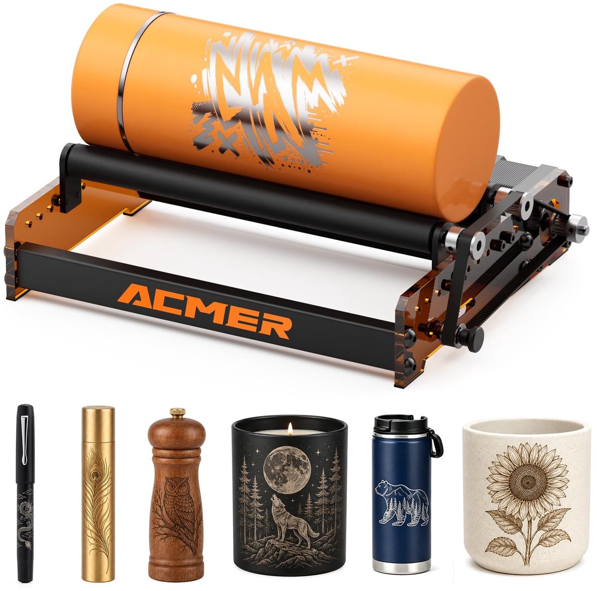 Laser Rotating Roller - Precisie graveren voor cilindrische objecten