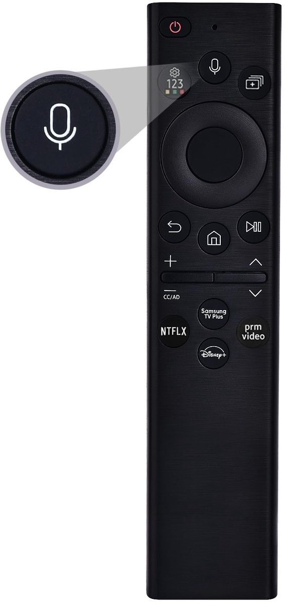 Vervangende Afstandsbediening voor Samsung Smart TV - Compatibel met 2019-2025 modellen