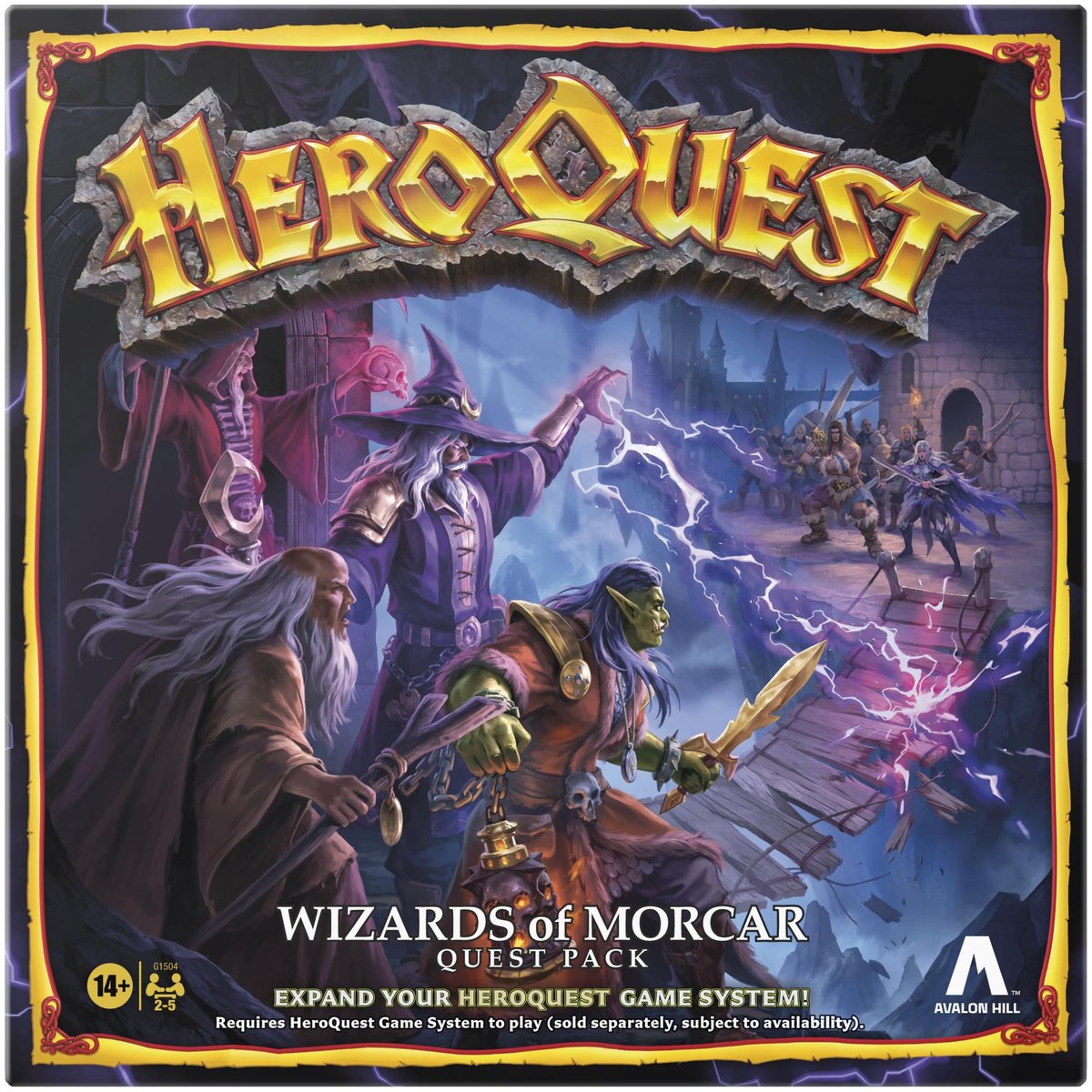 HeroQuest Wizards of Morcar Quest Pack - Voor 2 tot 5 spelers