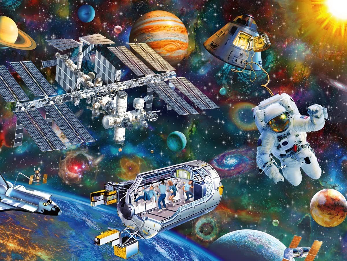 Legpuzzel Cosmic Exploration - 200 Stukken - Ruimte Thema