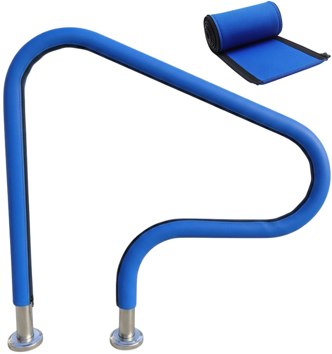 Leuning voor zwembad - Antislip met ritssluiting, 120 cm