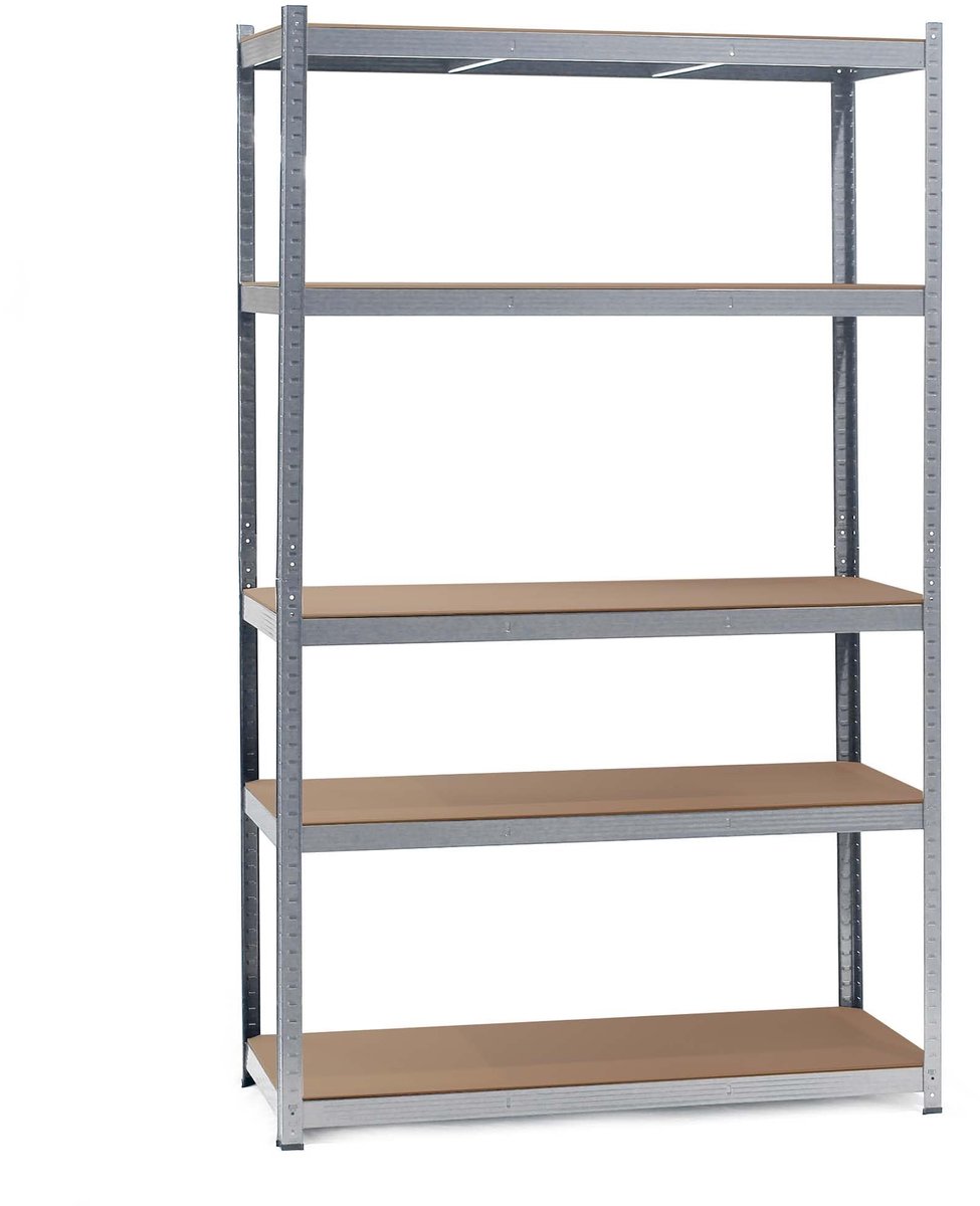 Magazijnrek - 5 planken - 200 kg per plank
