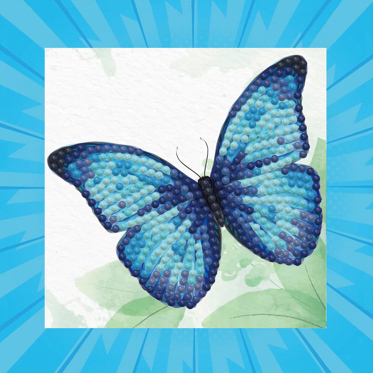 Diamond Dotz Diamond Dotz - Blue Butterfly.