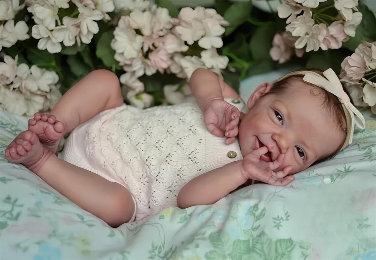 Reborn Baby Doll - 50 cm met zachte stof en accessoires