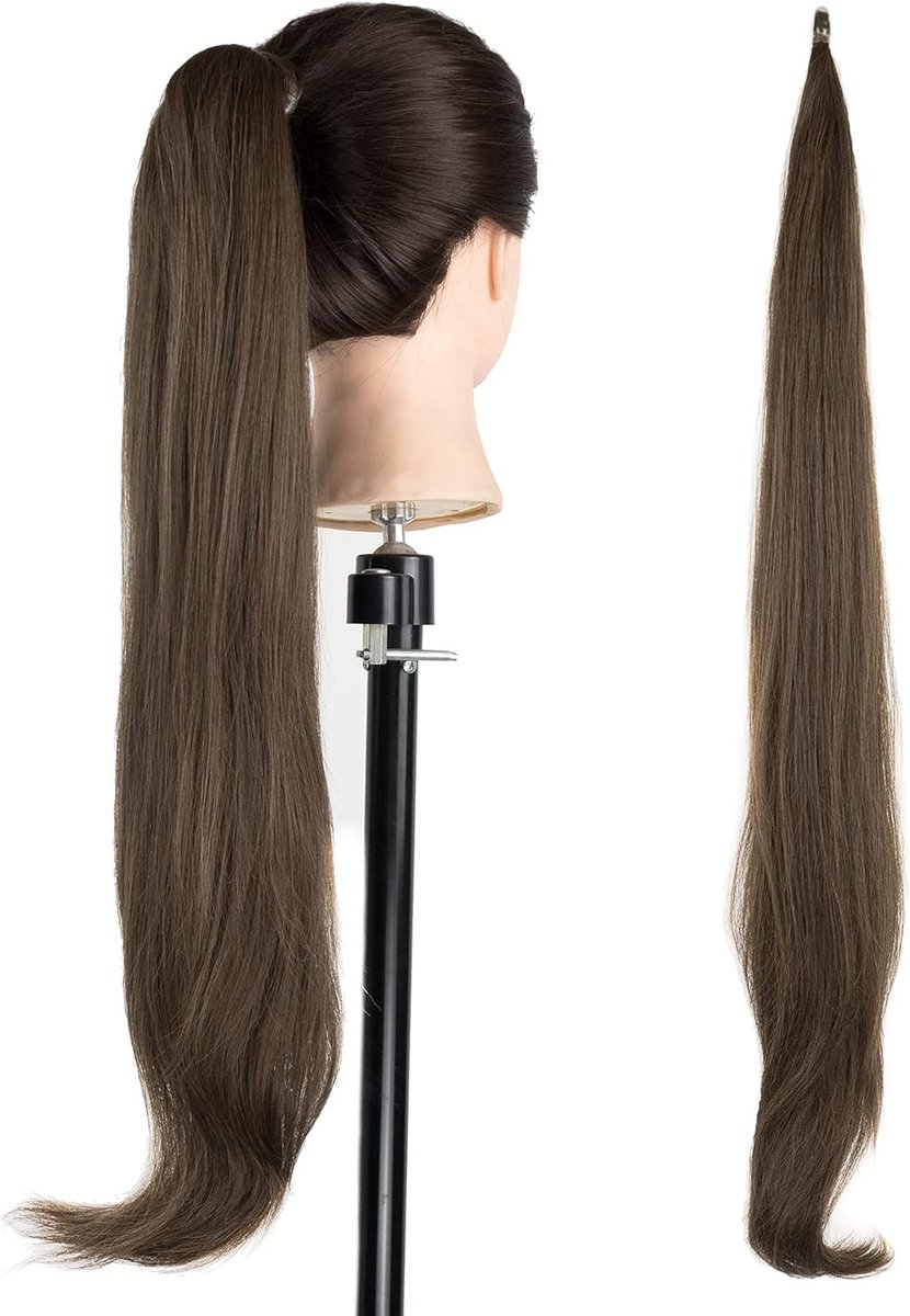 Ponytail Haarextensions voor een Flexibele en Mooie Look - Mix van Bruine Kleuren Haarstukjes