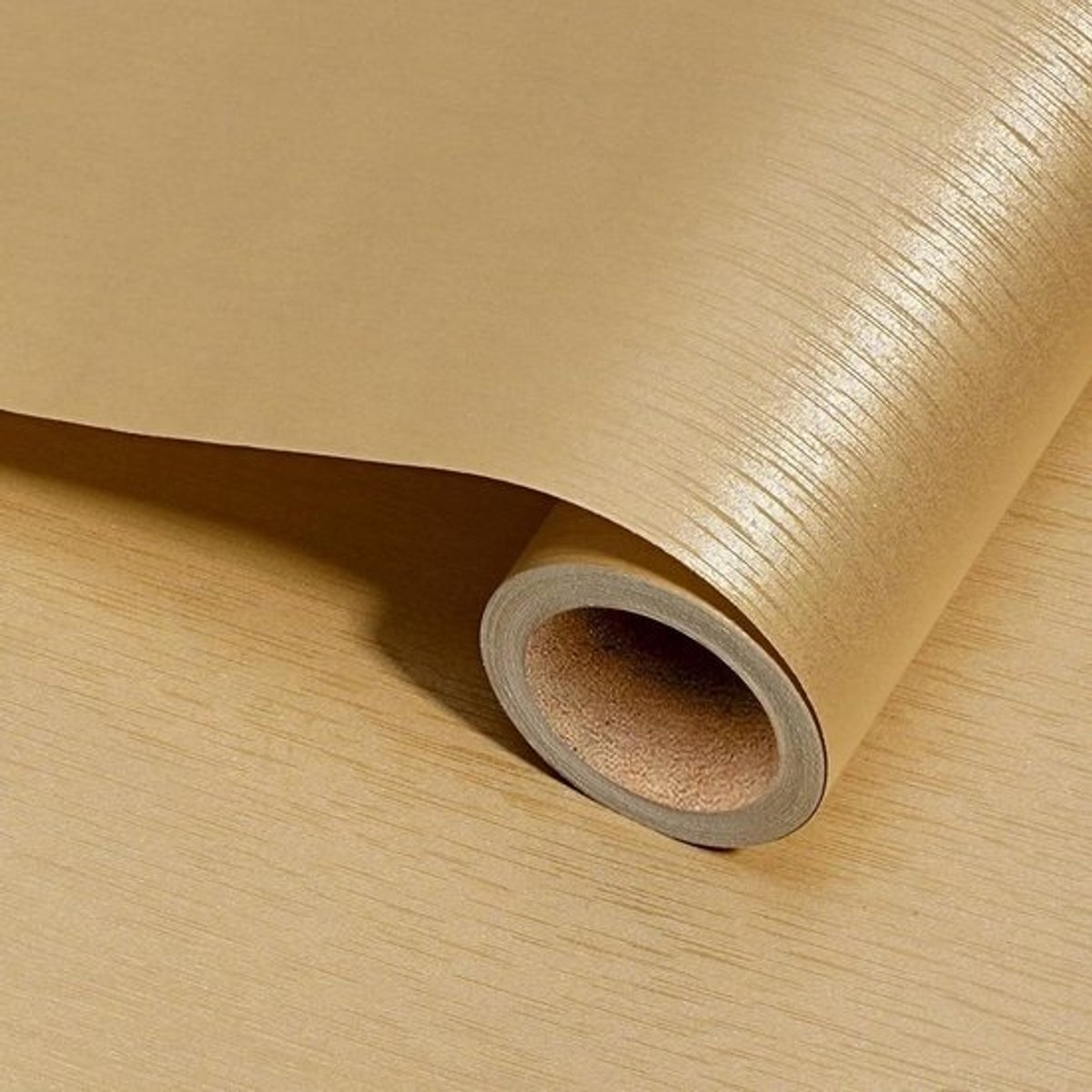 Cadeaupapier - Verpakking papier - Verpakken cadeaus - Gridlines Design - 43 x 5 x 5 cm - Goud