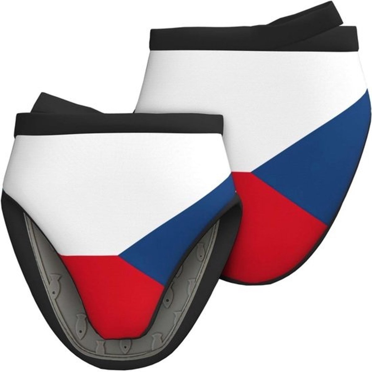 Ovenwanten - Keukenhandschoenen Mini Wanten - Veilig Koken - Eendenbek Ontwerp - 159 cm x 159 cm - Tsjechische Vlag