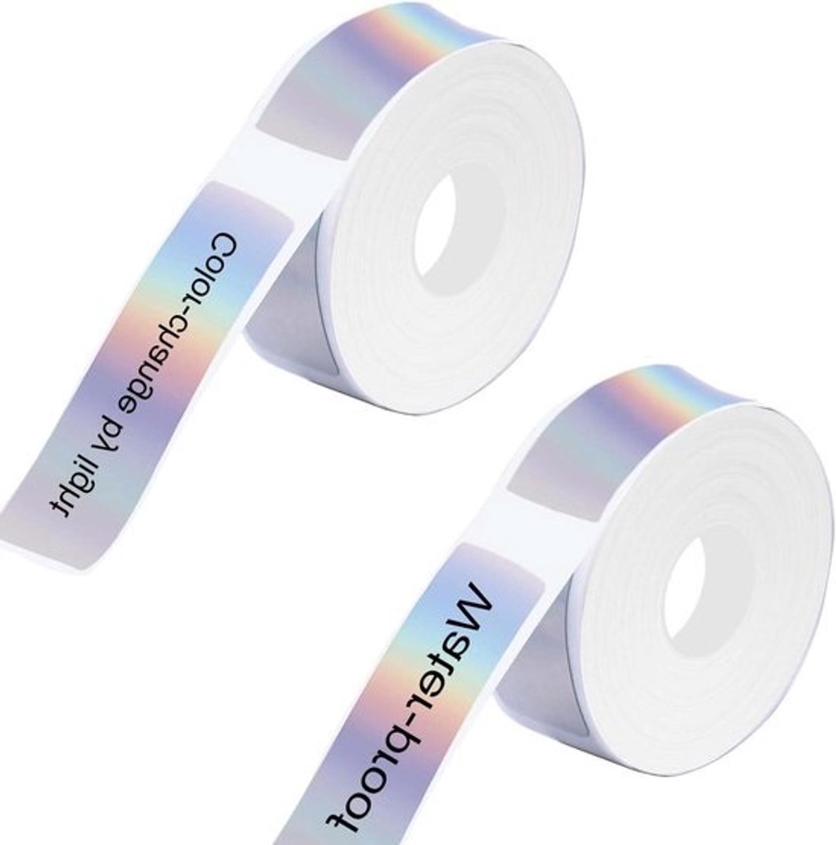 D30 Labeltape - Etiketten Stickers - Labels Printen - Holografisch Reflecterend - 12 x 40 mm - Holografisch