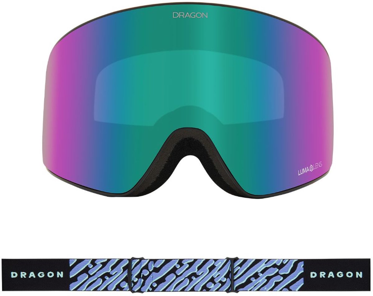 Dragon Alliance PXV Skibril - Coolwave/Celeste IR & Amber