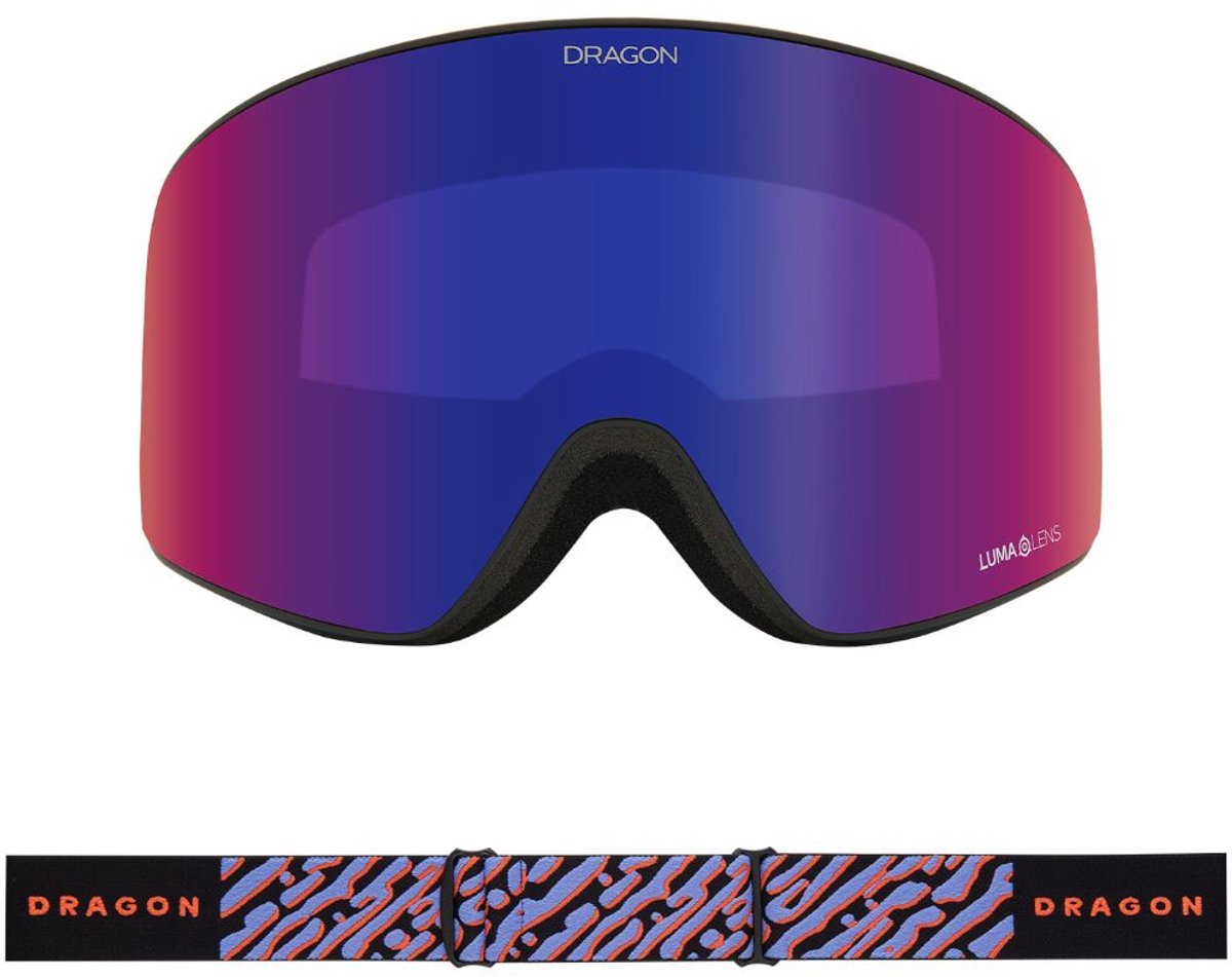 Dragon Alliance PXV Skibril - Heatwave/Solace IR & Violet