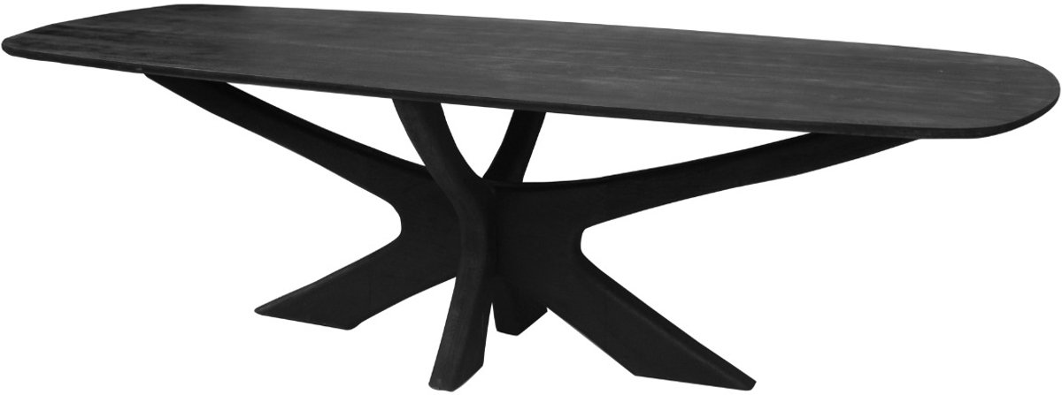 Livingfurn Eettafel Brix Montreaux Zwart 250cm