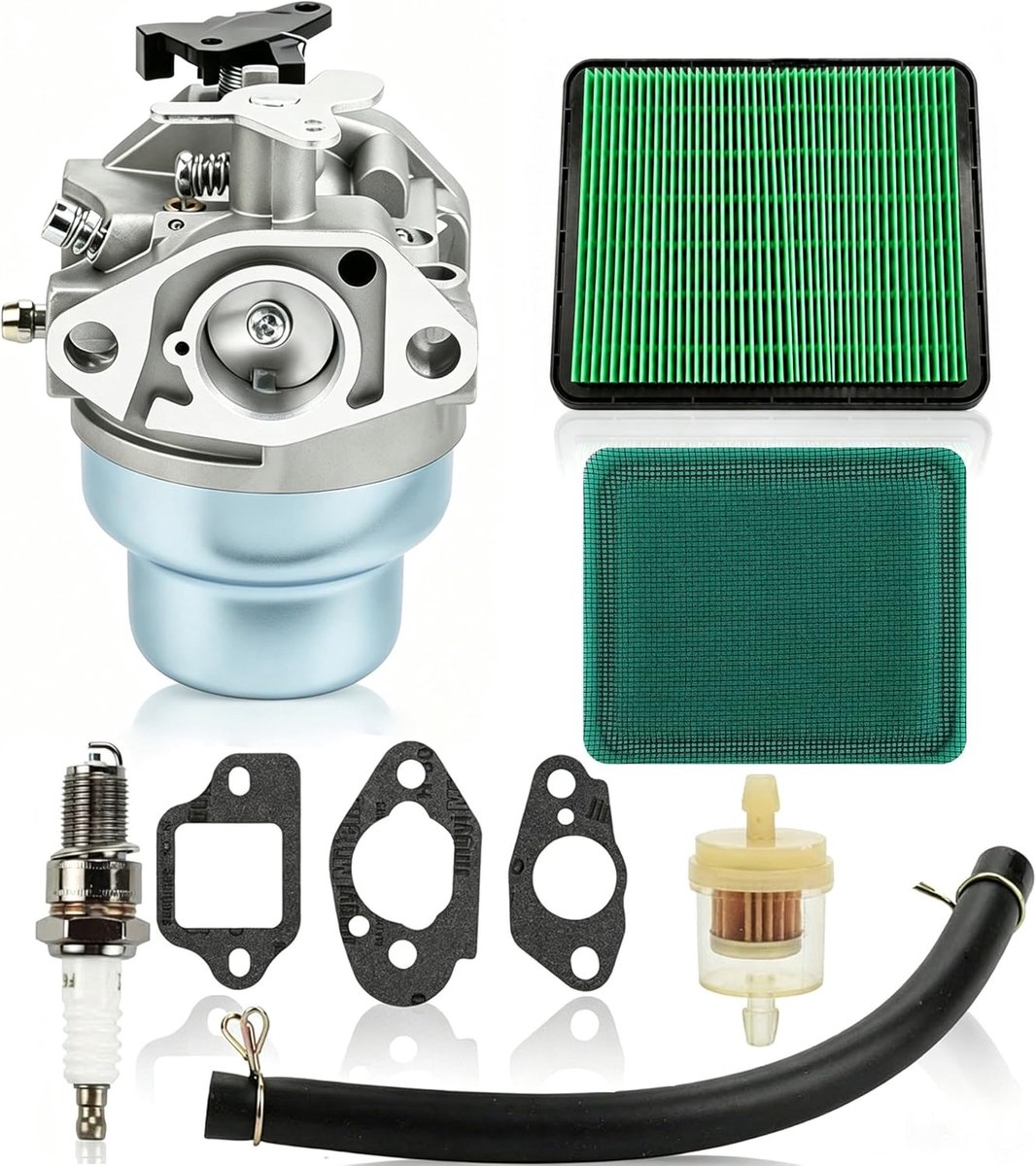 Carburateur met Pakking Bougie Brandstof Luchtfilter kit voor Honda GCV160 GCV160A GCV160LA HRB216 HRS216 HRR216 HRT216 HRZ216