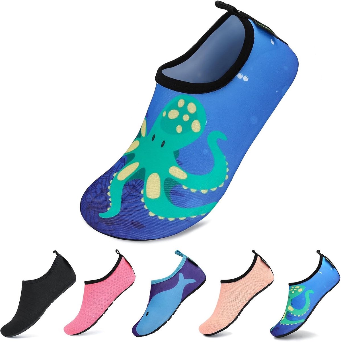 Kinderbadslippers Sneldrogende amfibische Waterschoenen Antislip Zwemschoenen