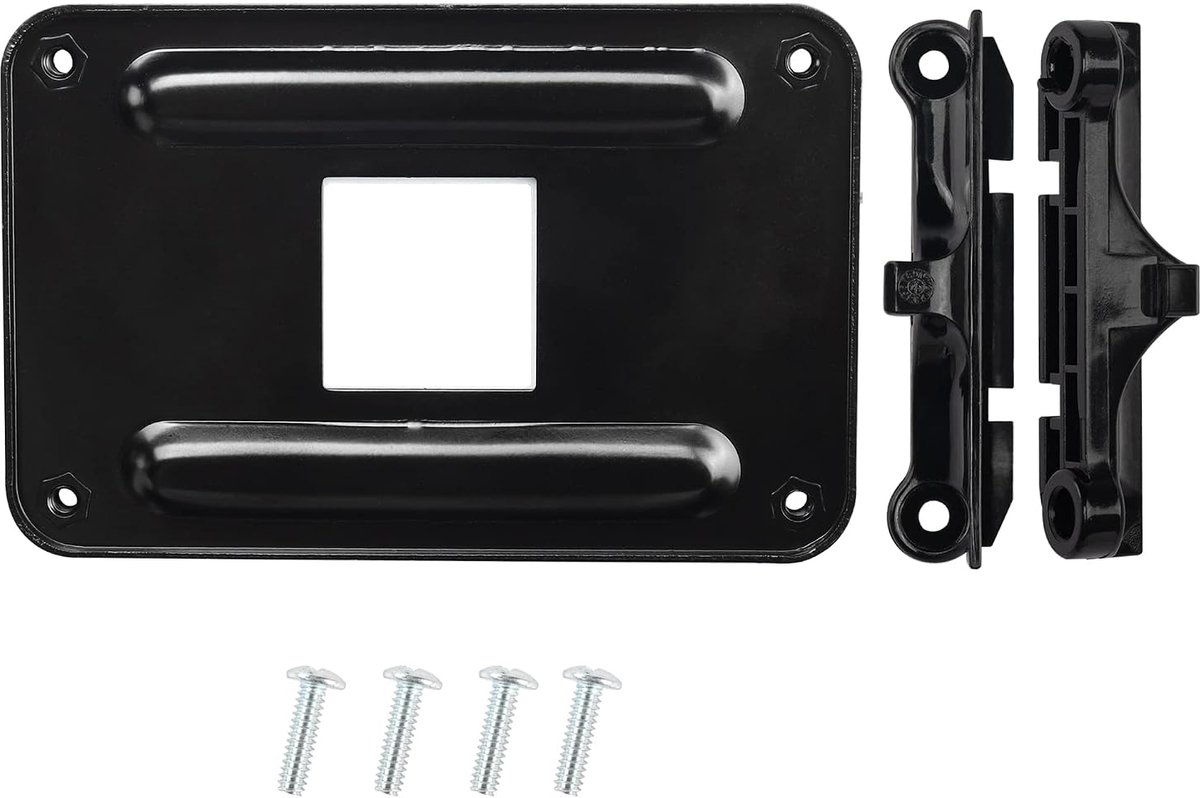 AM4 backplane Durable CPU-koellichaam houder backplate back CPU-ventilator waterkoeling montageplaat voor AM4 AMD (B350 X370 A320 X470)