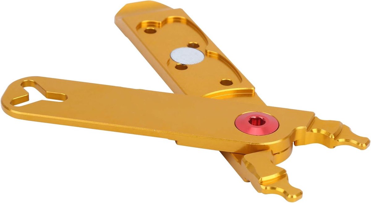 Master Link Tang Multifunctionele Quick-Link Chain Removal Tool Ventiel Tool Bandenlichter Fiets Reparatie Tool(Goud)