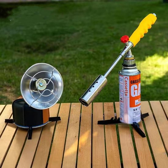 Draagbare Brandstofkanister-stabilisator Kanisterstandaard Camping Outdoor Standaard Gaspatroon Multifunctionele Patroonhouder Opvouwbaar voor Gastank Kanister — afbeelding 3