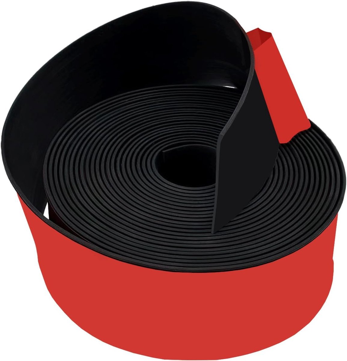 Rubberstrips, zelfklevende neopreenmatten, rubbervellen, massieve rubberprofielen voor doe-het-zelf afdichting, bekleding, vloerbedekking, 50 mm (b) x 1,5 mm (d) x 3 m (l)