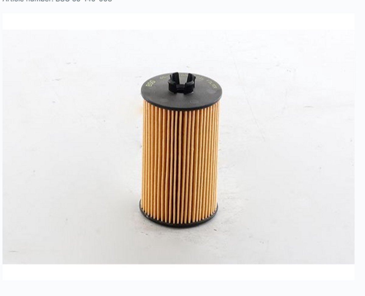 BSG Oliefilter 65-140-008 voor Opel Astra J Insignia A Zafira Tourer C Chevrolet Orlando Cruze Trax 1.4 Turbo 1.6 1.8 Benzine | OEM 71744410, 55353324, 55594651, 93185674, 95526685
