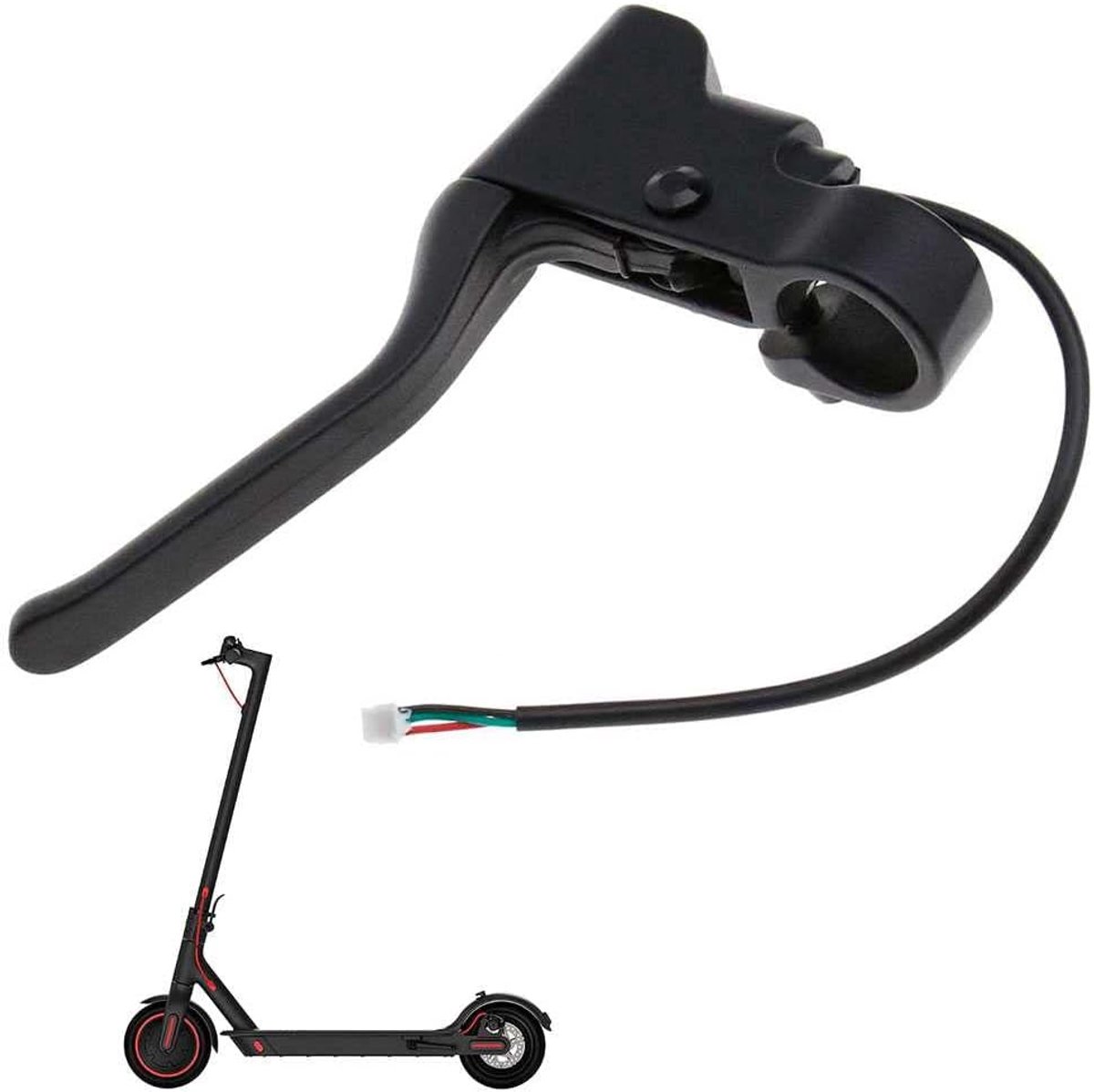 Scooterremhendel, remhendel, accessoires voor elektrische scooters, vervanging compatibel met M365, Pro, 1S, Essential, Pro2, remscooter, elektrische scooterhendel