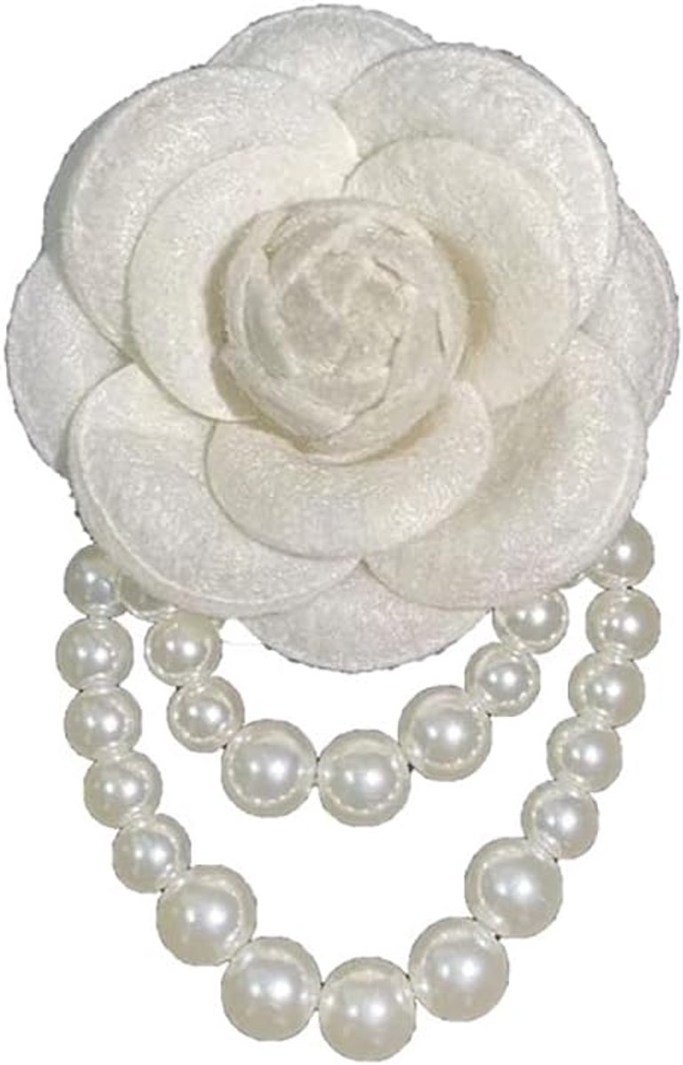 Broches Pins Stof Bloemen Broche Klassiek voor Bruiloft Feest Dans Banket voor Vrouwen Dames Elegante Reversspeldjes Jurk Pak Ceremonie Kleding Accessoires, Materiaal
