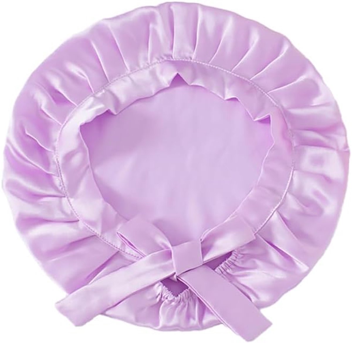 Zijdemuts van 100% pure moerbeizijde, slaapmuts voor vrouwen, satijnen kap met verstelbare banden, nachtslaapmuts, zijden haarwikkel, om te slapen, nachtmuts, haarkap