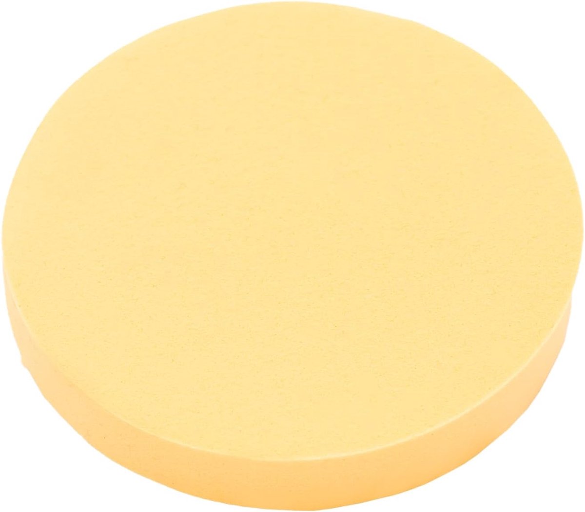 Make Up Spons Ronde Make-up Spons in Beige - 9 cm diameter - 1,5 cm hoogte - Zachte beauty blender voor foundation en concealer poeder puff cosmetische make-up spons