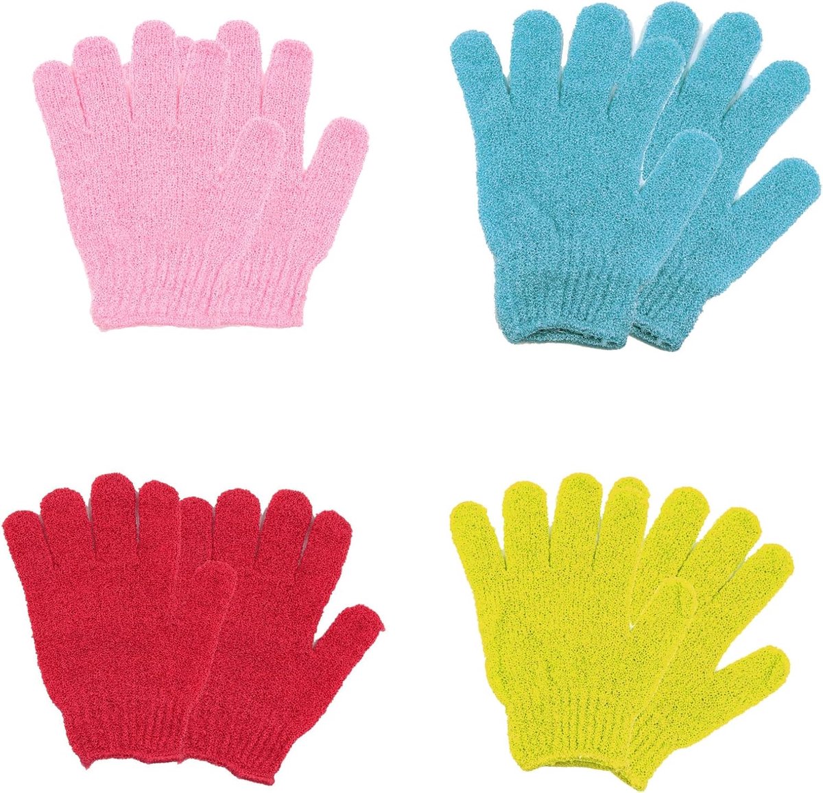 4 paar microvezel auto stofreiniging, handschoenen wasbare reiniging, handschoenen voor keuken thuis reiniging, geschikt voor het reinigen en kunnen ook worden gebruikt om te baden