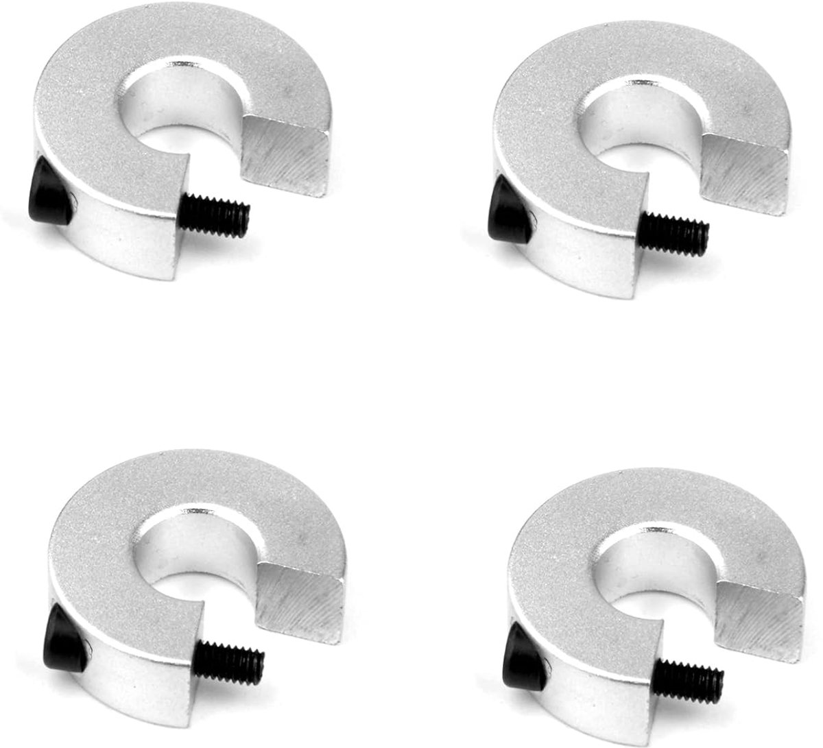2 x SBR lineaire geleiding glijrail schacht met 4 x SBR UU lagerblok 3D printer CNC onderdelen koolstofrijk staal chroom (4 x SBR12 railstopper, SBR12)