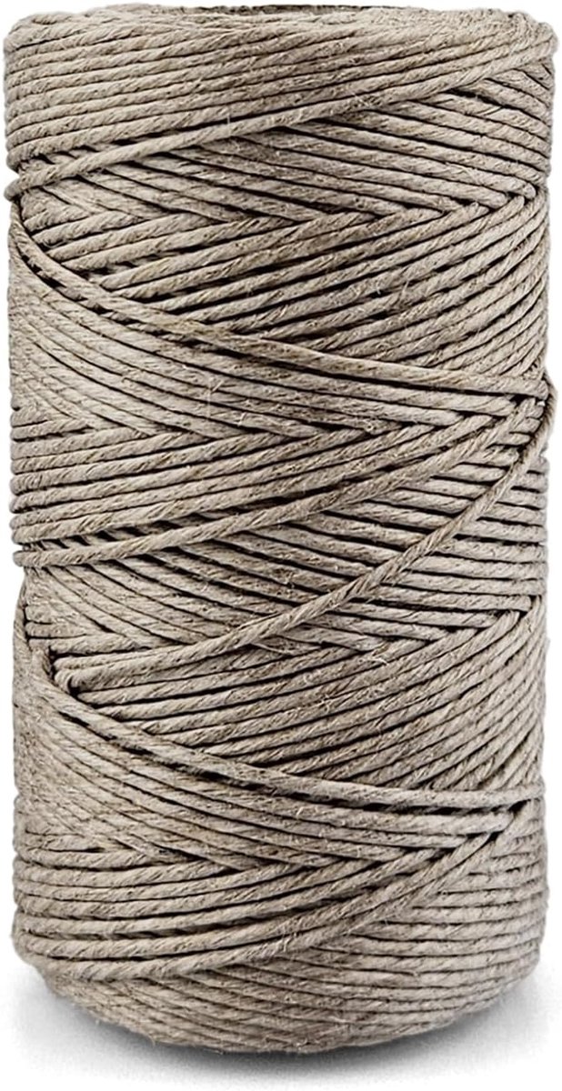 linnen koord 100m natuurlijke voor crafting gift tuindecoratie bruiloft verpakking geschenkdoos