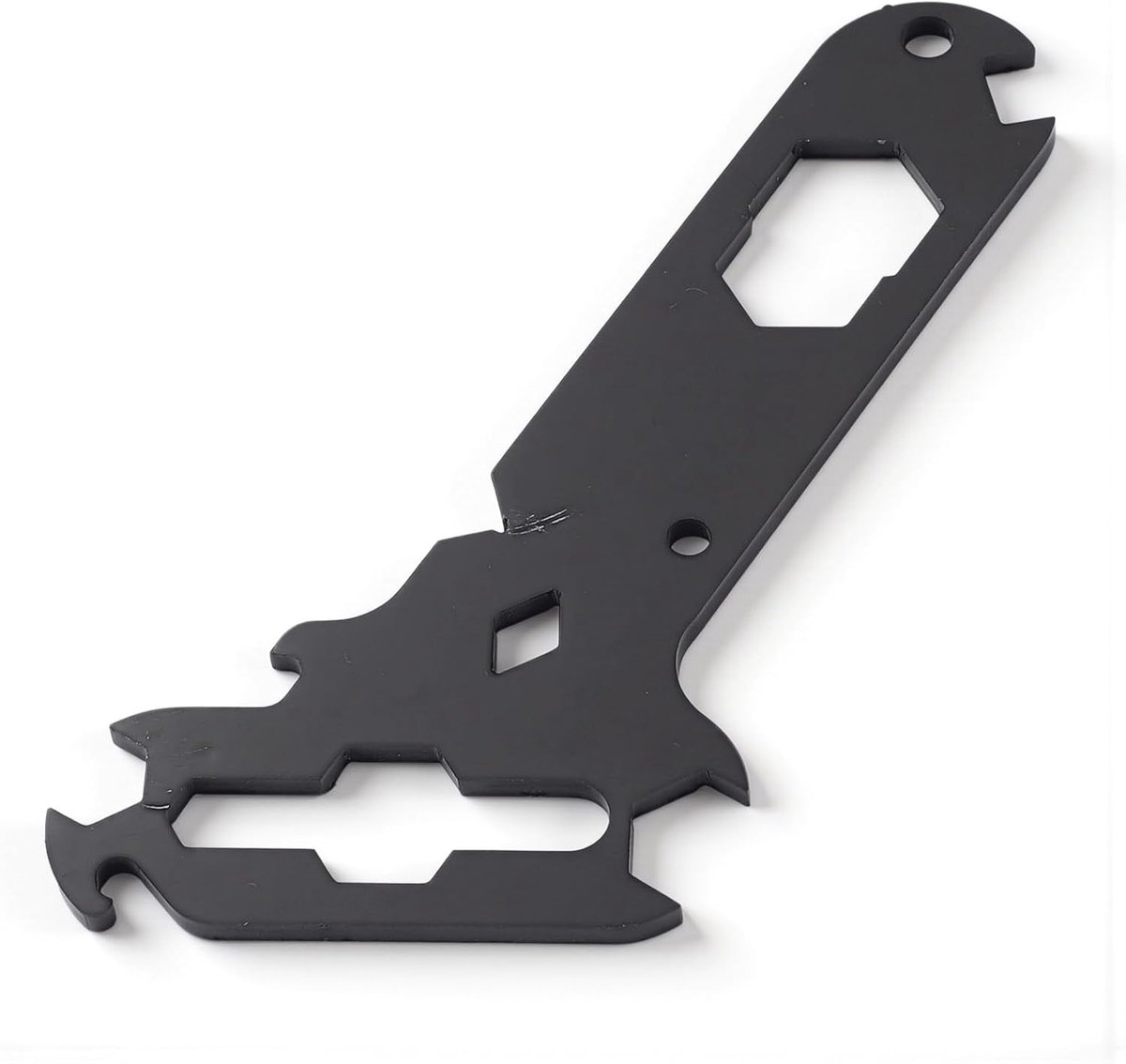 Moersleutel Multitool, 14 in 1 Afzonderlijke Riggergereedschappen, Stalen Multifunctionele Vleugelmoer Draadstrippers Flesopener Podiumhandgereedschap voor Campers,